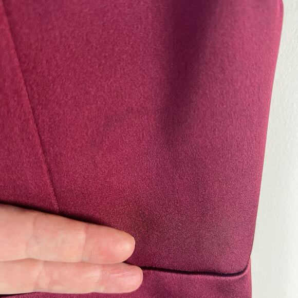 Keepsake the Label Revolve NWT Dress Burgundy M * Flawed Sleeveless Cocktail - Picture 9 of 11